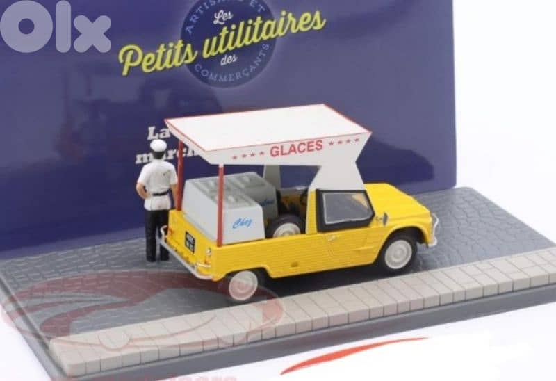 Citroën Ice cream truck diecast car model 1;43. 4