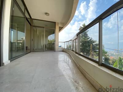 A 3 bedroom Apartment W/ Big Balcony in Mazraat Yachouh.
