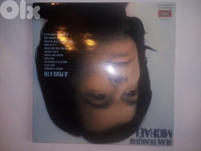 Jean Francois Michael "je pense a toi" 33t album gatefold cover VG vin 0