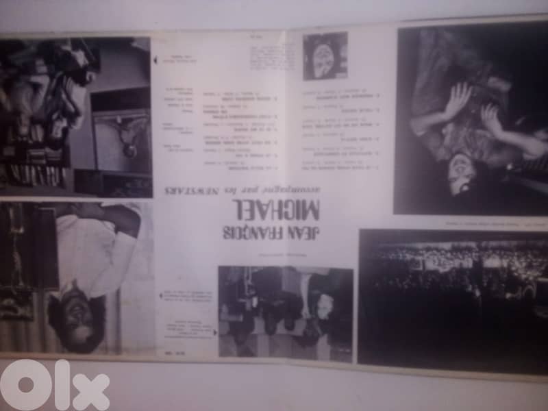 Jean Francois Michael "je pense a toi" 33t album gatefold cover VG vin 1