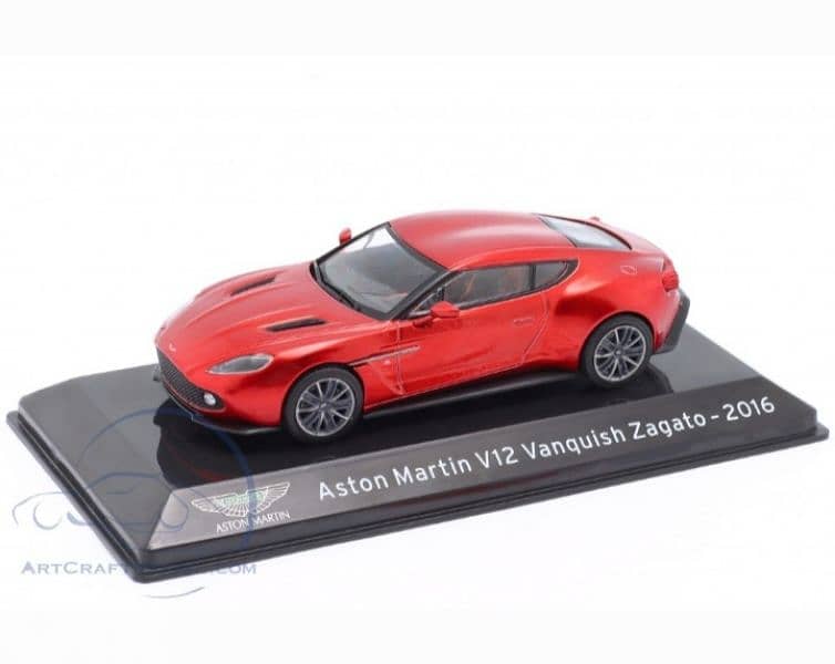 Aston Martin v12 Vanquish Zagato (2016) diecast car model 1;43. 0