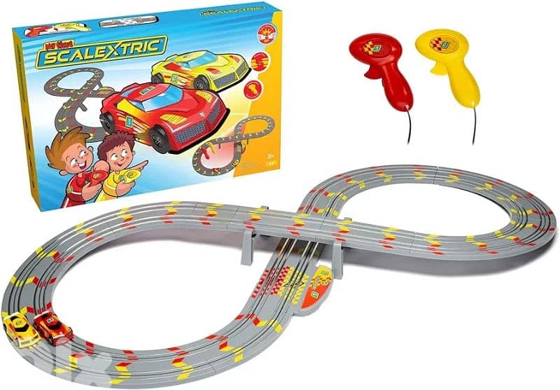 scalextric ، my first scale race car 0