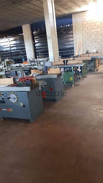 شحن معدات نجارة ايطالي جديد ومستعمل إلى افريقيا 03667838 4