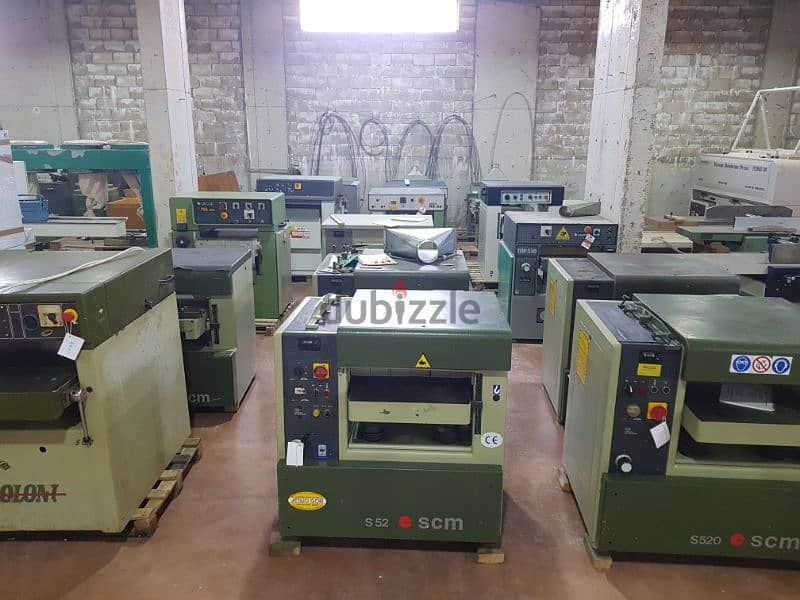 شحن معدات نجارة ايطالي جديد ومستعمل إلى افريقيا 03667838 7