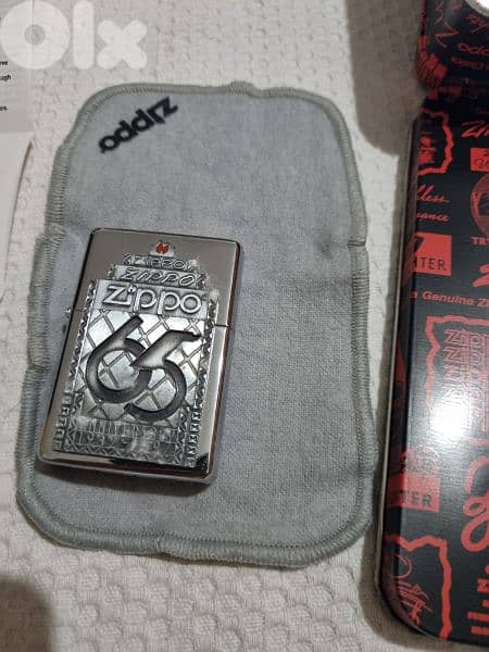 A unique  antique  one new rare ti find zippo 4