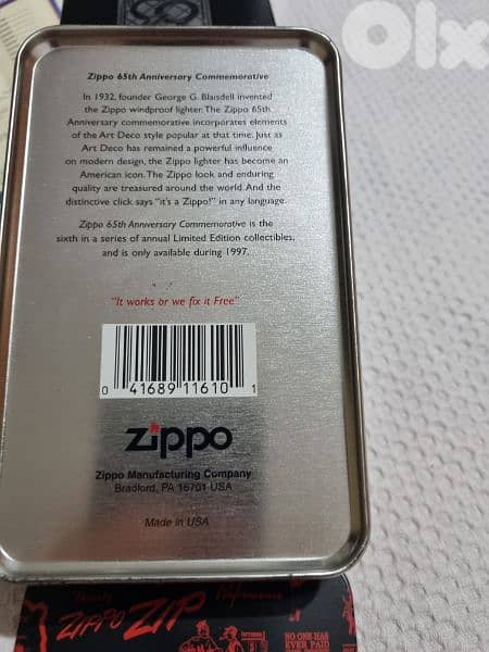 A unique  antique  one new rare ti find zippo 10