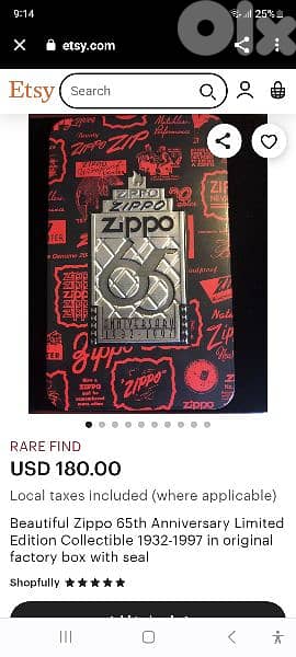 A unique  antique  one new rare ti find zippo 19