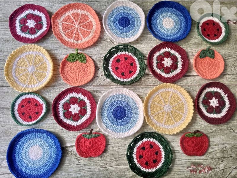 wool coasters 1