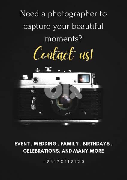 Contact us to photograph your events! 0