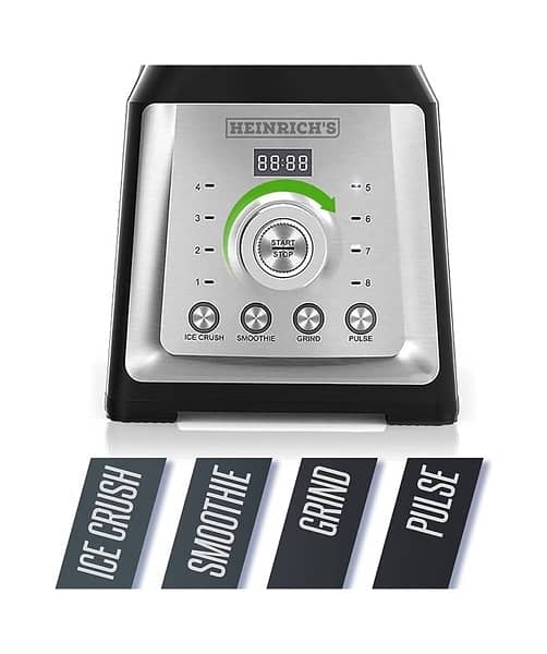 heinriche’s professional blender 2000 watt-32000 rpm-2 liter 5