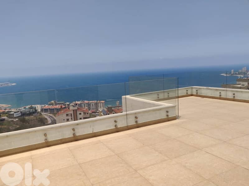 800$/SQ IN SAHEL ALMA NEW BUILDING SEA VIEW 250SQ + TERRACE , SAL-110 0