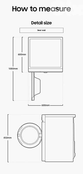 Samsung Front Loading Washer, 11kg 6