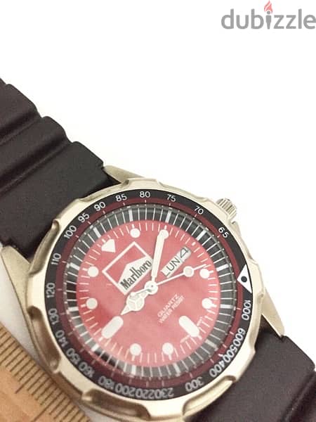 rare vintage Marlboro wrist watch/ Great vintage 1980’s condition/ 0