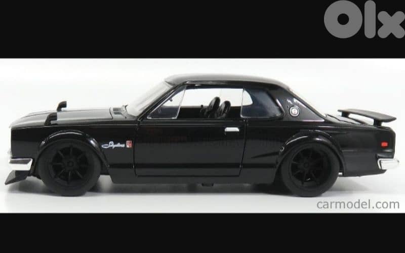 Nissan 2000GT-R Skyline (1973) diecast car model 1:24 1