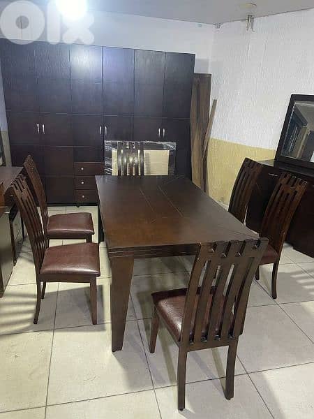 أوضة سفرة توصاية ملبسة قشرة زان 0