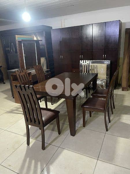 أوضة سفرة توصاية ملبسة قشرة زان 2