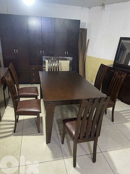 أوضة سفرة توصاية ملبسة قشرة زان 3