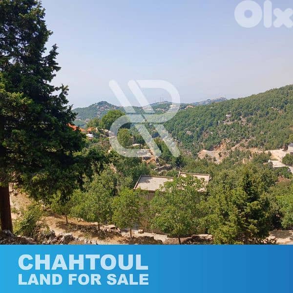 Land for sale in chahtoul -أرض للبيع في شحتول 2