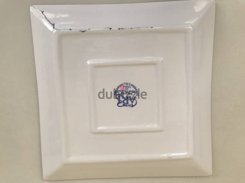 New candle set (candles + plate) 1