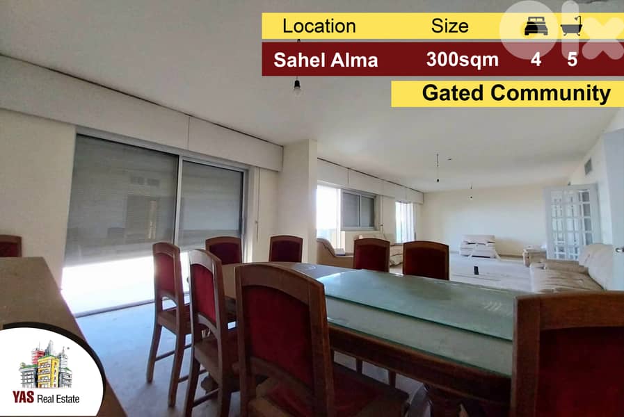 Sahel Alma 300m2 | Gated Community | Common Pool/Gym | Luxury|IV 0