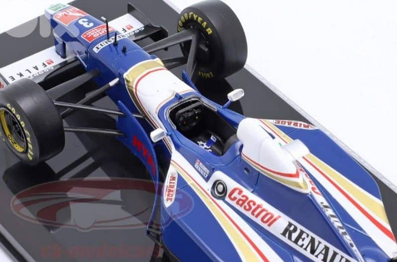 J. Villeneuve Williams FW19 (1997) diecast car model 1:24. 5