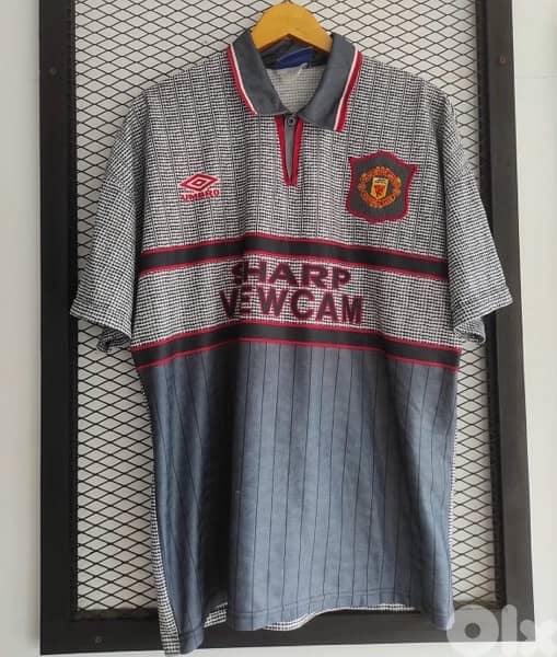 Manchester United 1992 Beckham vintage limited edition umbro kit 1