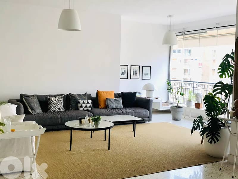L07756- Fully Furnished Apartment for Rent in Sassine Achrafieh 0