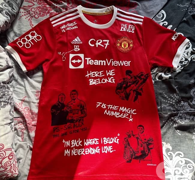 Manchester United icon Cr7 cristiano Ronaldo 7 special edition kit 3