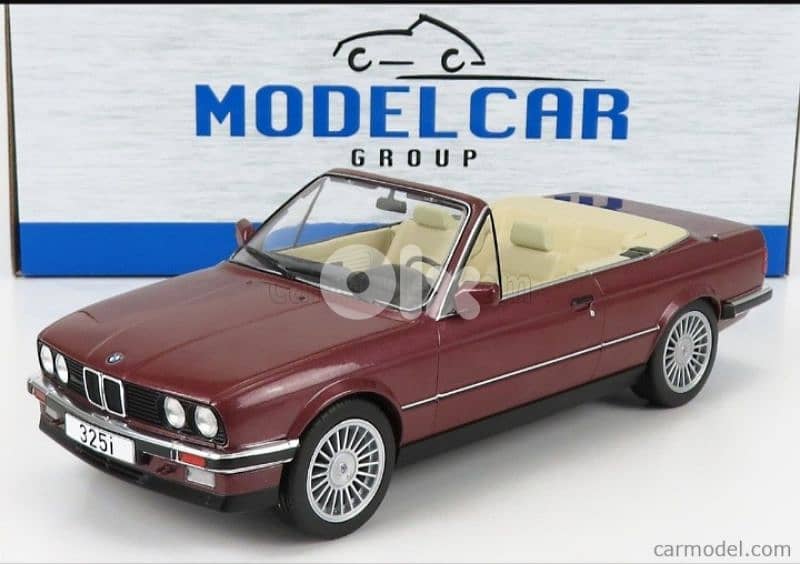 BMW 325i (E30) diecast car model 1;18. 0