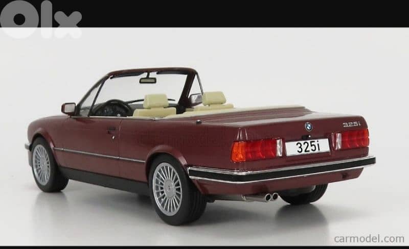 BMW 325i (E30) diecast car model 1;18. 2