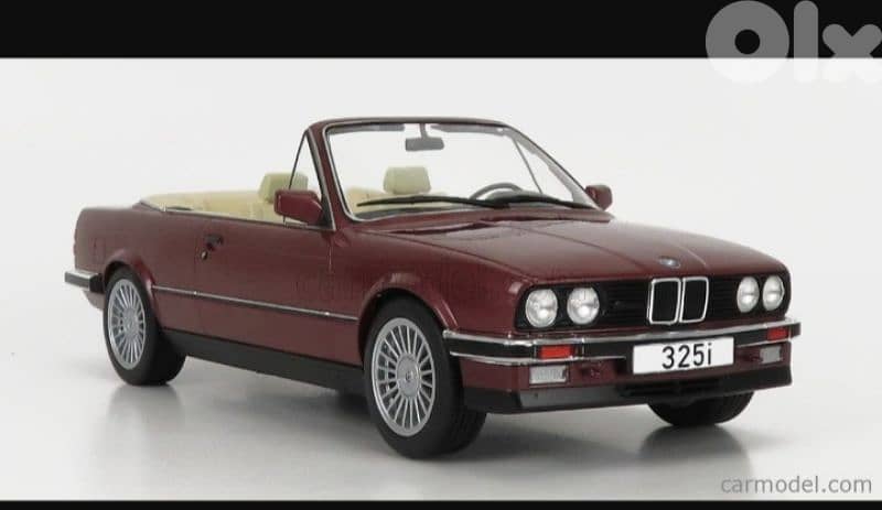 BMW 325i (E30) diecast car model 1;18. 3