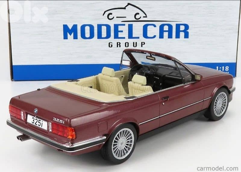 BMW 325i (E30) diecast car model 1;18. 4