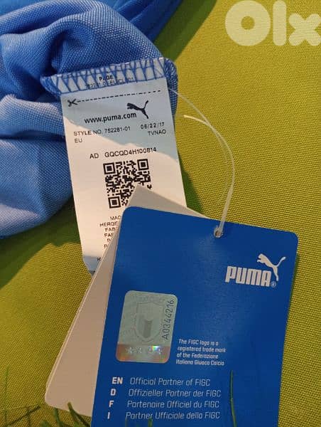 Authentic Italy Original Football Shirt (New with tags) 2