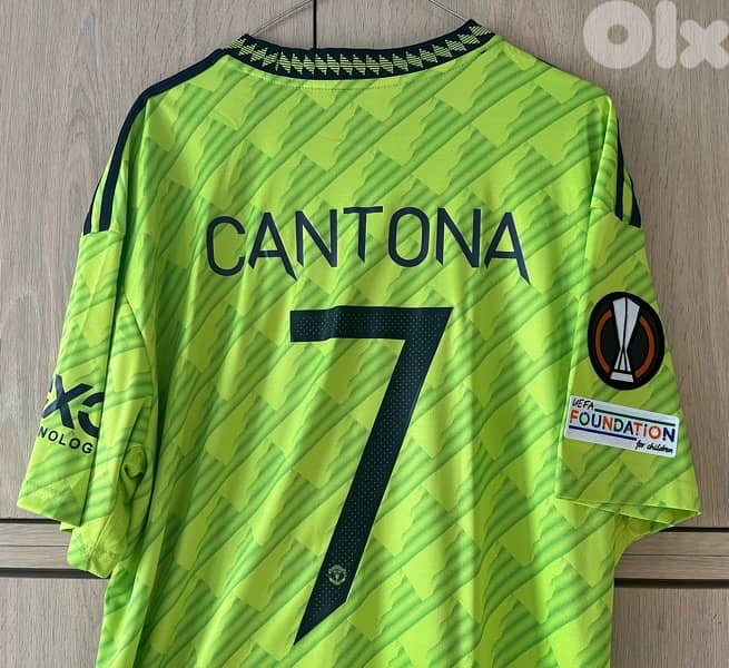 Manchester United 23 cantona 7 special edition adidas kit 3