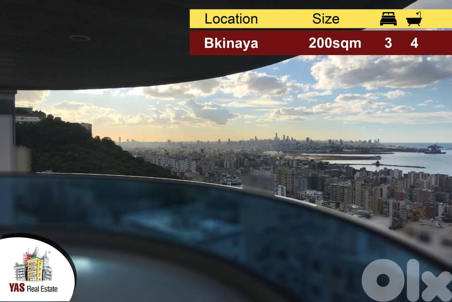 Bkinaya 200m2 | Open Sea View | Luxury | 0