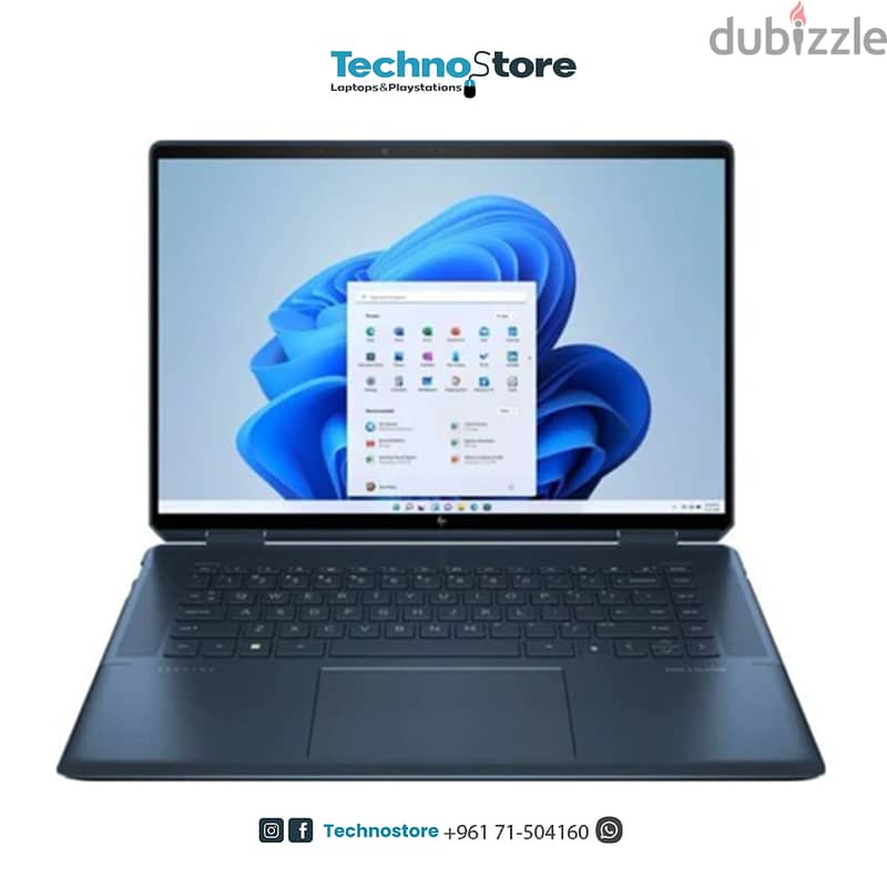 CTO LAPTOP HP X360 SPECTRE 14T-EF000 I5-1235U 12th 8GB 512GB NVME 13.5 1