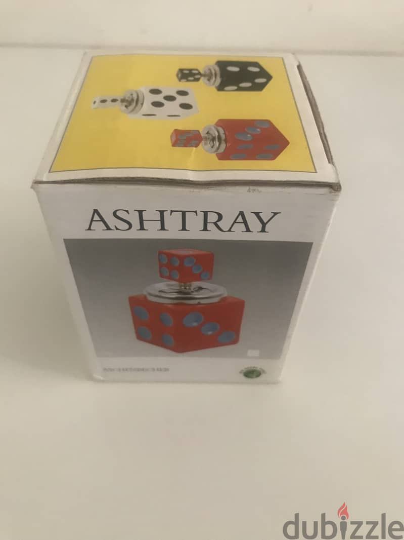 NEW : Dice ashtray 4