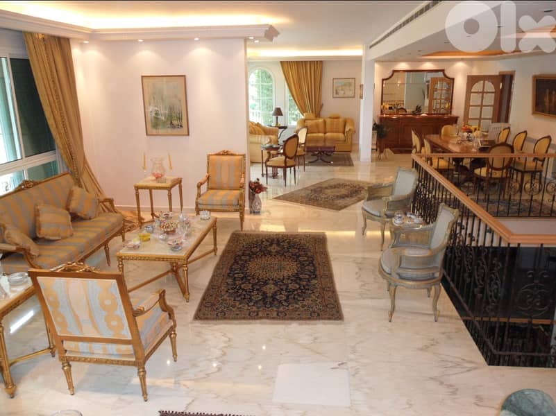 L04369-Elegant Duplex For Rent in Ain Saadeh 0