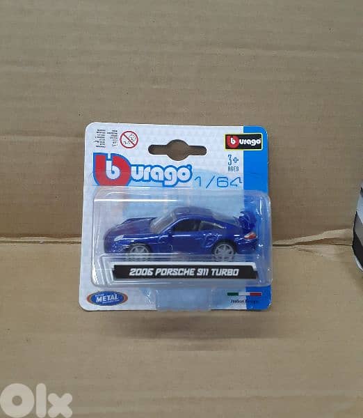 Bburago 1;64 diecast car models. 1