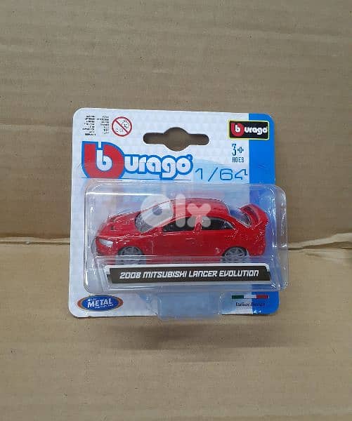 Bburago 1;64 diecast car models. 4