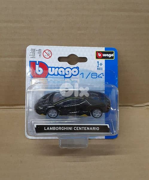 Bburago 1;64 diecast car models. 5