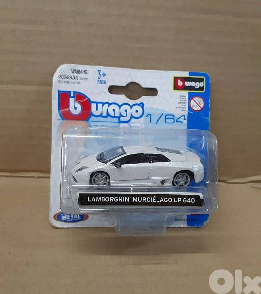 Bburago 1;64 diecast car models. 6