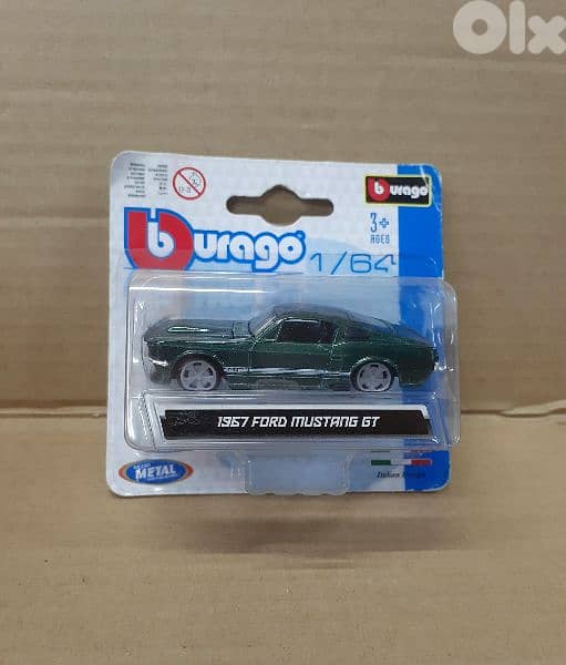 Bburago 1;64 diecast car models. 7