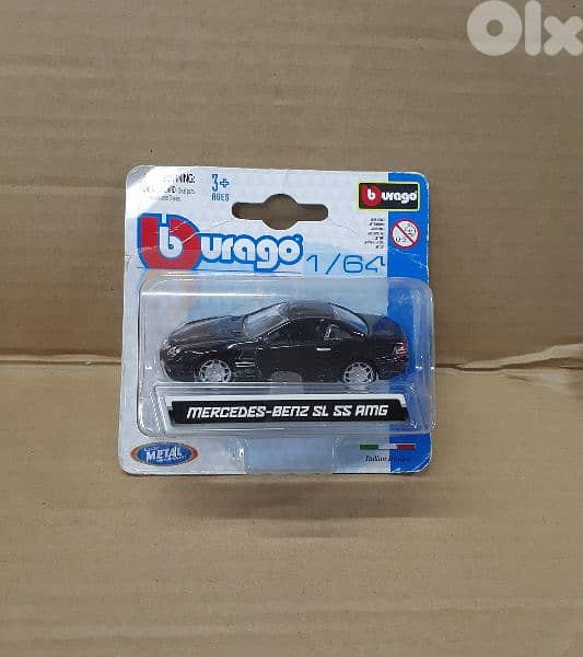 Bburago 1;64 diecast car models. 8