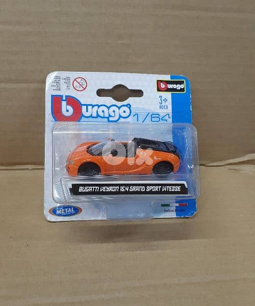 Bburago 1;64 diecast car models. 9