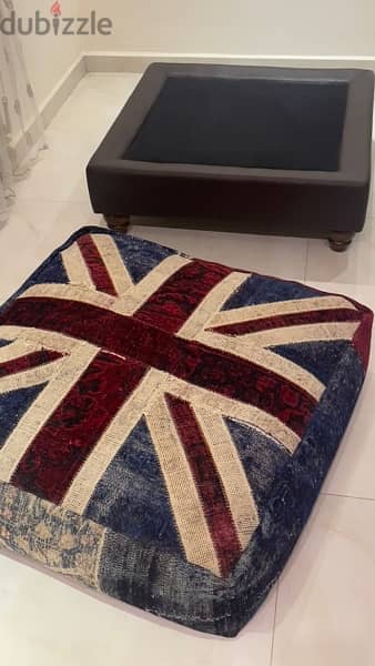 New  1m x1m pouffe (high end/super quality) 2