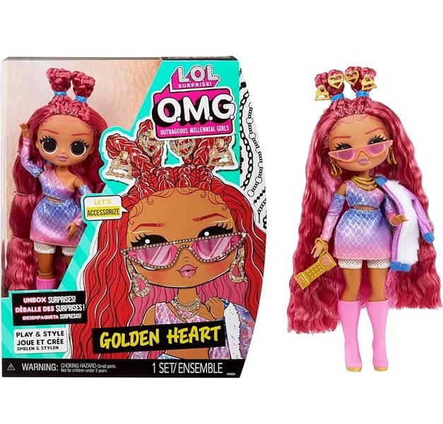 L. O. L. Surprise! O. M. G. Golden Heart 0