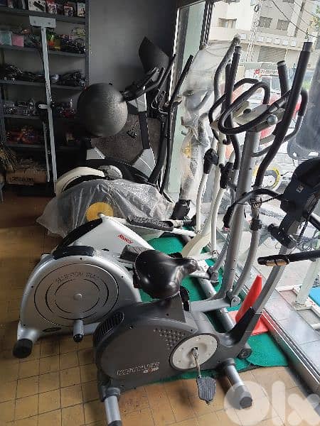 All kind of Cardio machines Used and New starting 200 $ GEO SPORT 1