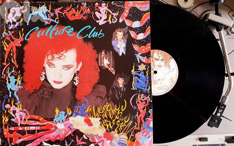 Culture Club - waking up with the house on fire - VinyLP 0