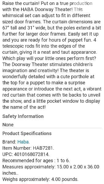 HUBA doorway puppet theater 2